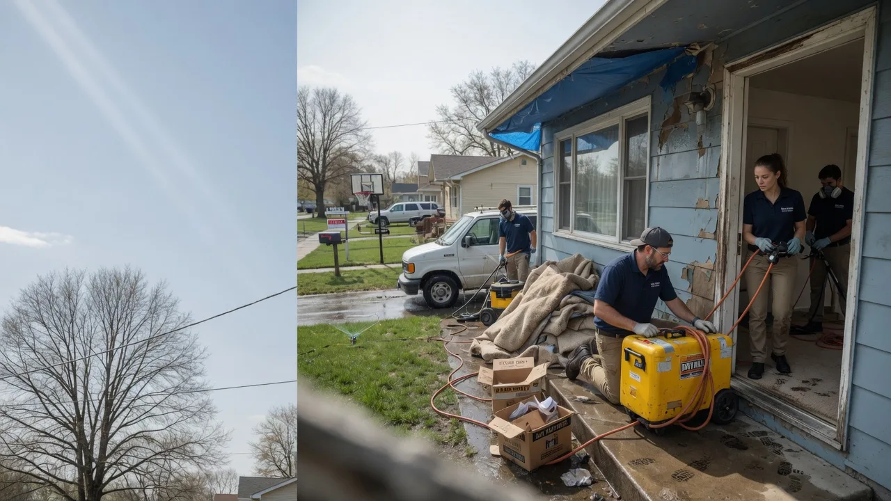 Basement Flood Cleanup in Attica, IN near me